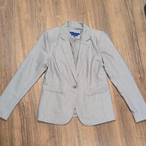 Apt. 9 Light Gray Women's Blazer Torie